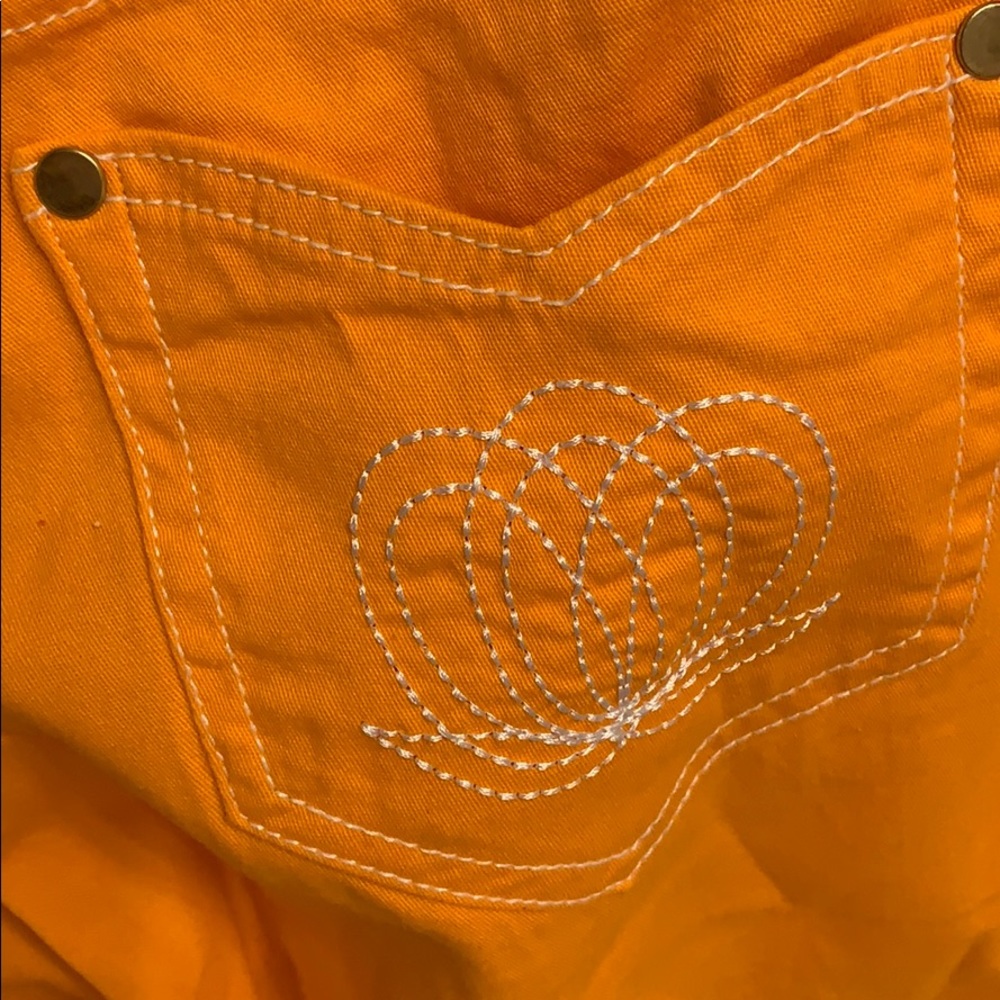 Orange capris - Picture 4 of 5